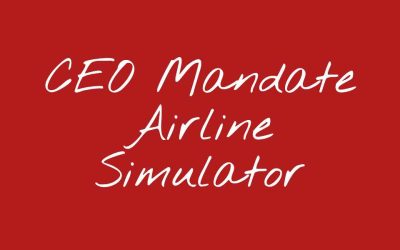 CEO Mandate Airline Simulator